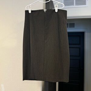 Express Gray Pencil Skirt